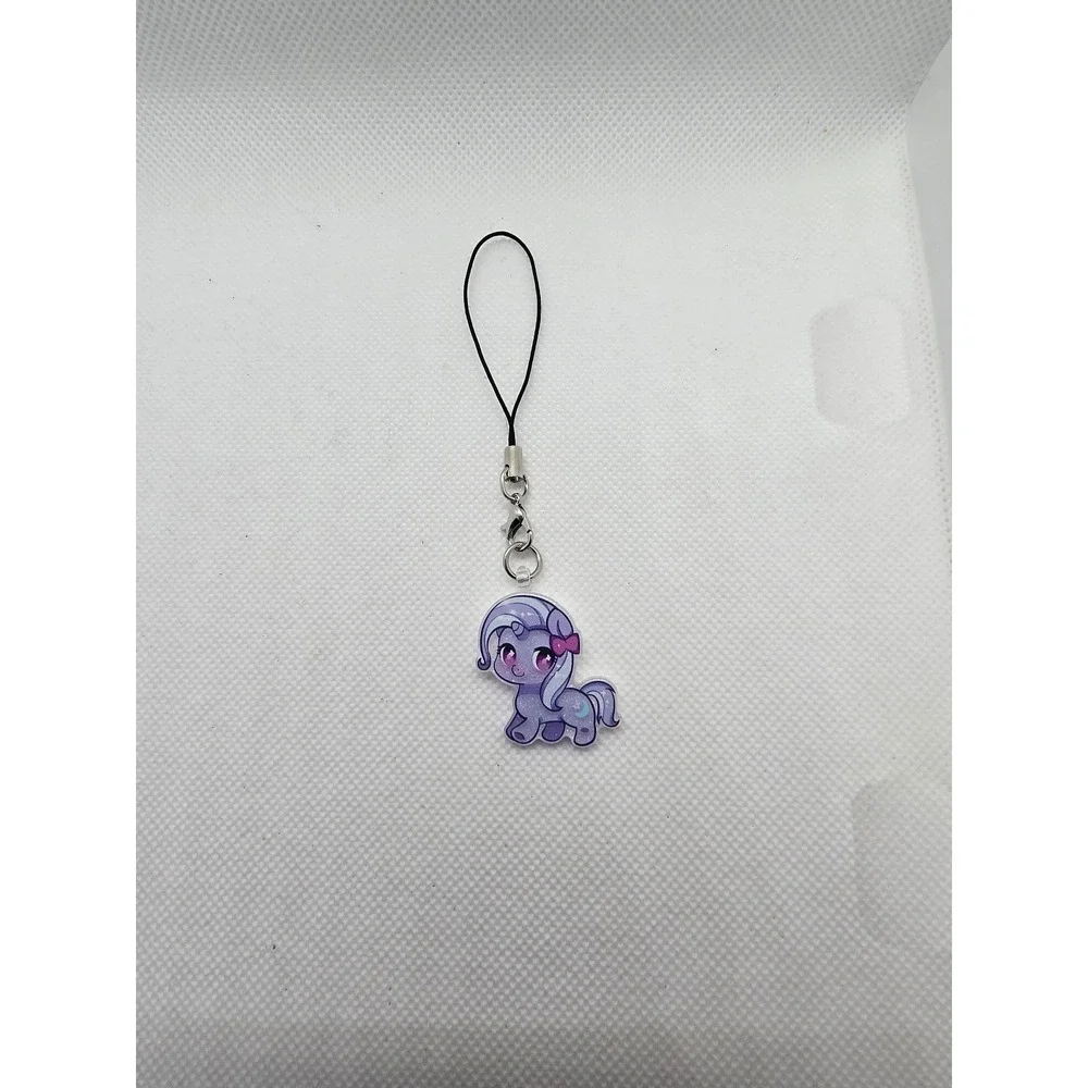 Trixie My Little Pony Inspired Phone Charms! Handmade! Keychain